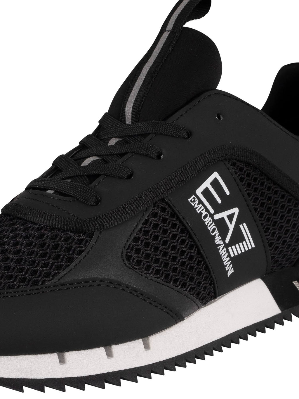 Black Woven Trainers W82857