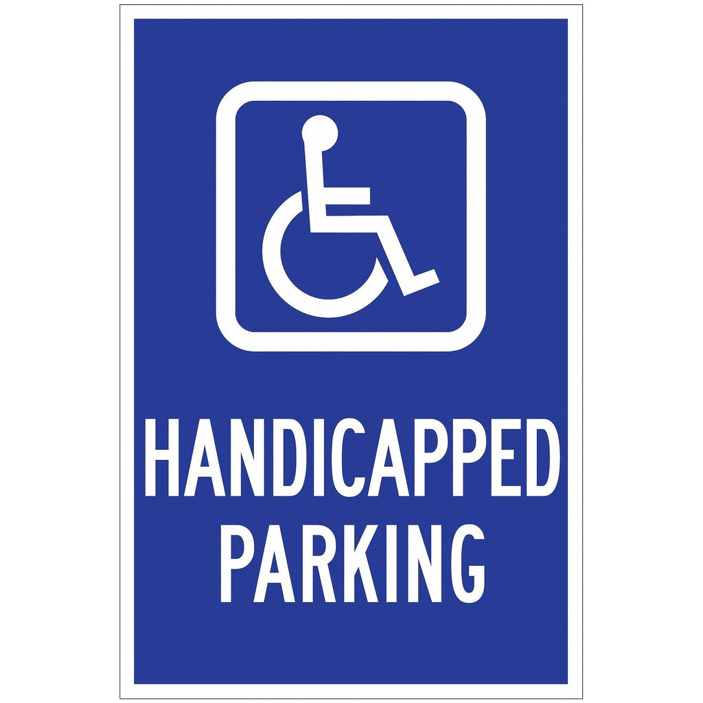 18x22H Handicap Parking Sign H908