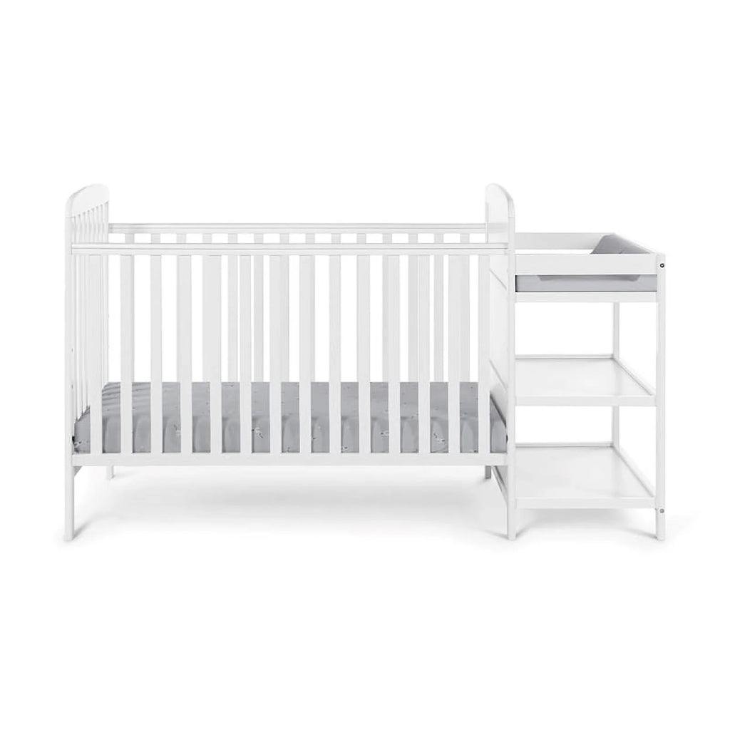 White Crib & Changer Combo M542