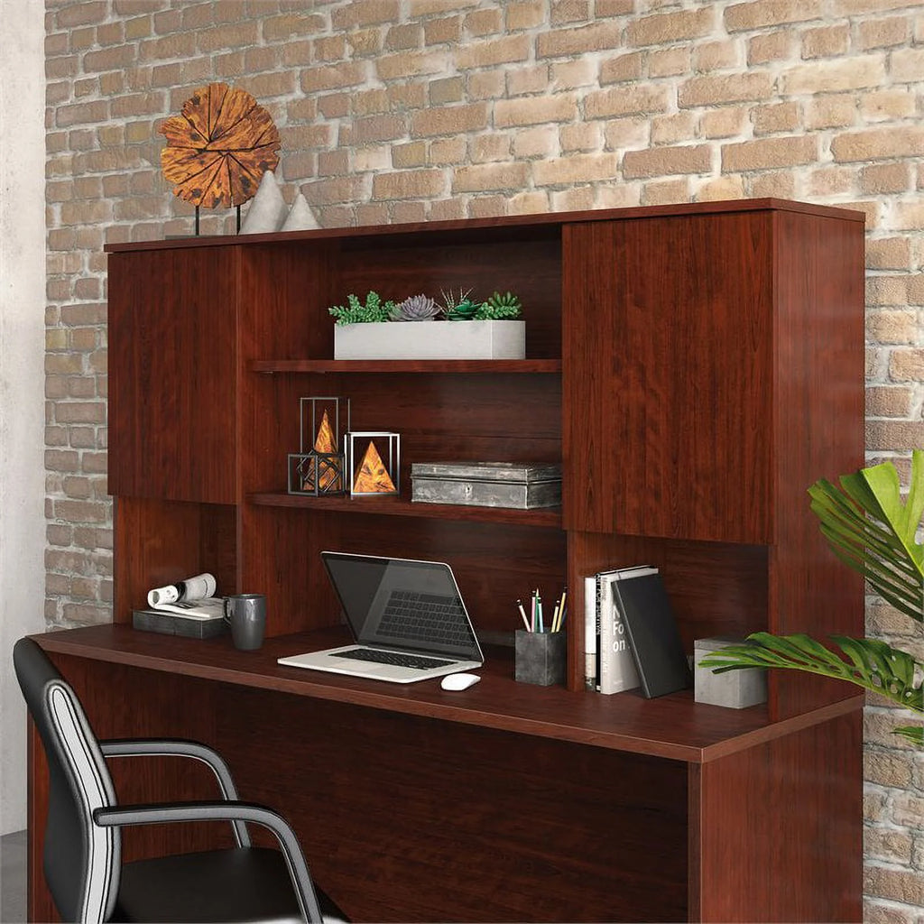 72" Engineered Wood Storage Hutch X688571