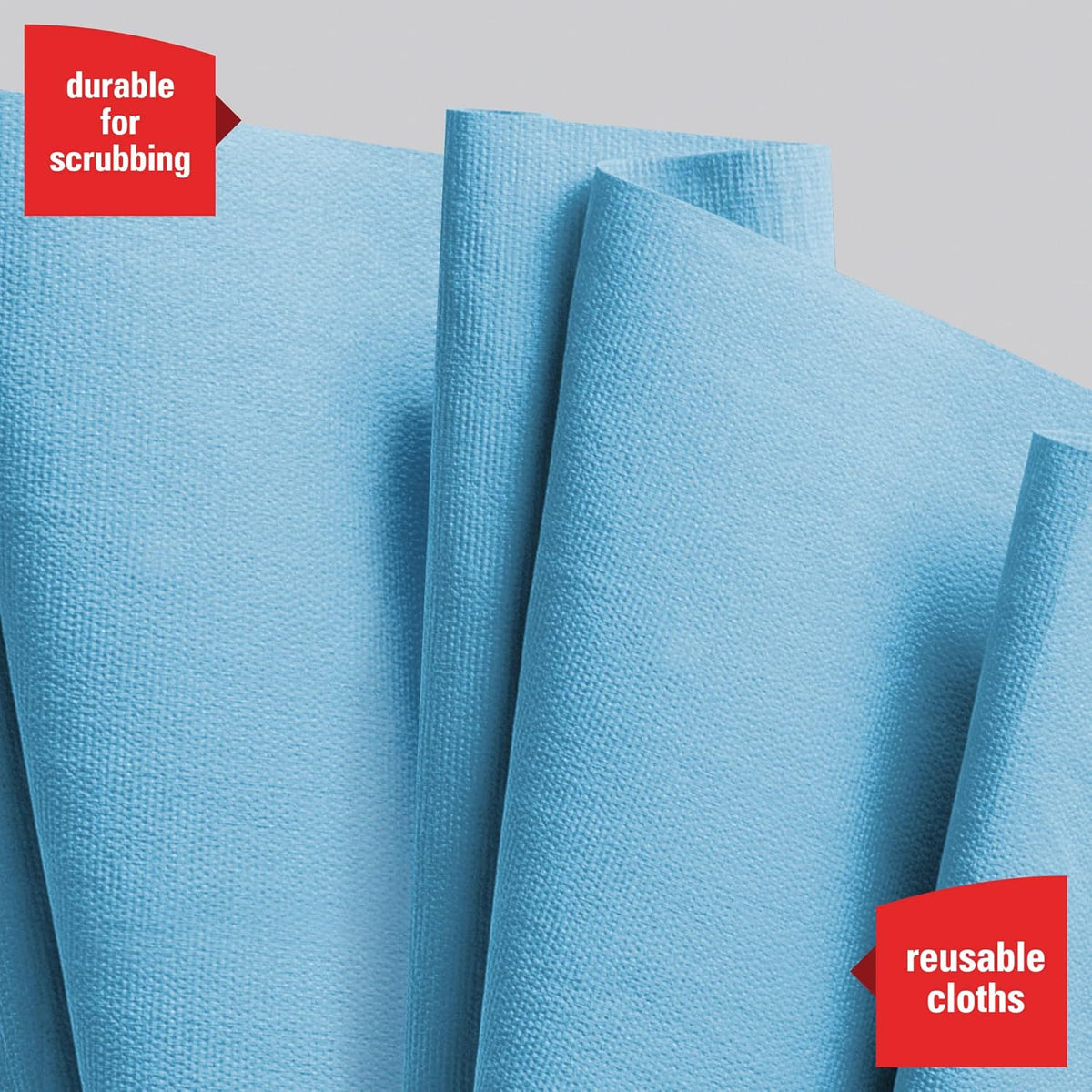 Heavy Duty Cloths Jumbo Roll, Blue, 475 Sheets / Roll C715