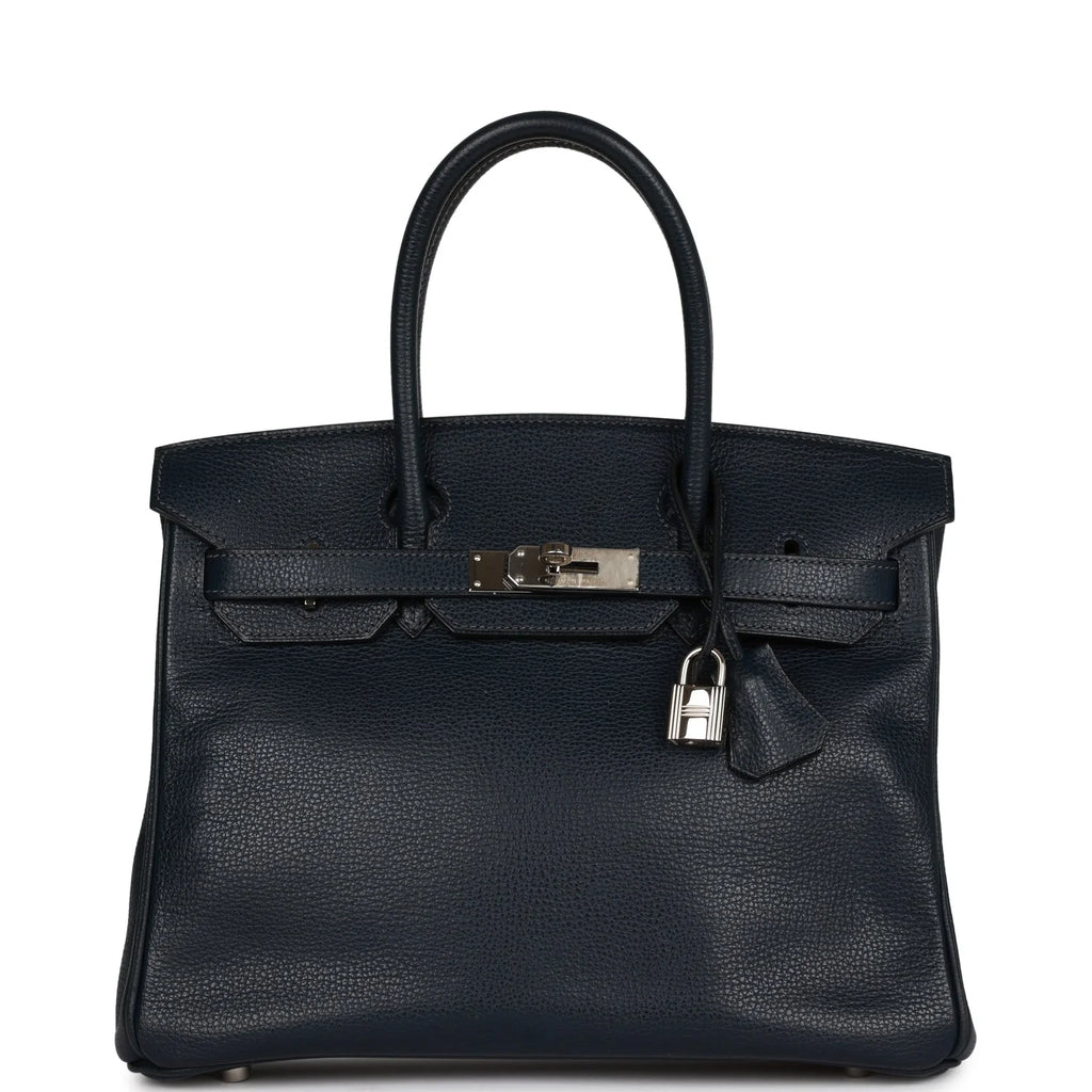 Pre-owned Bleu Indigo 30 Handbag I616129