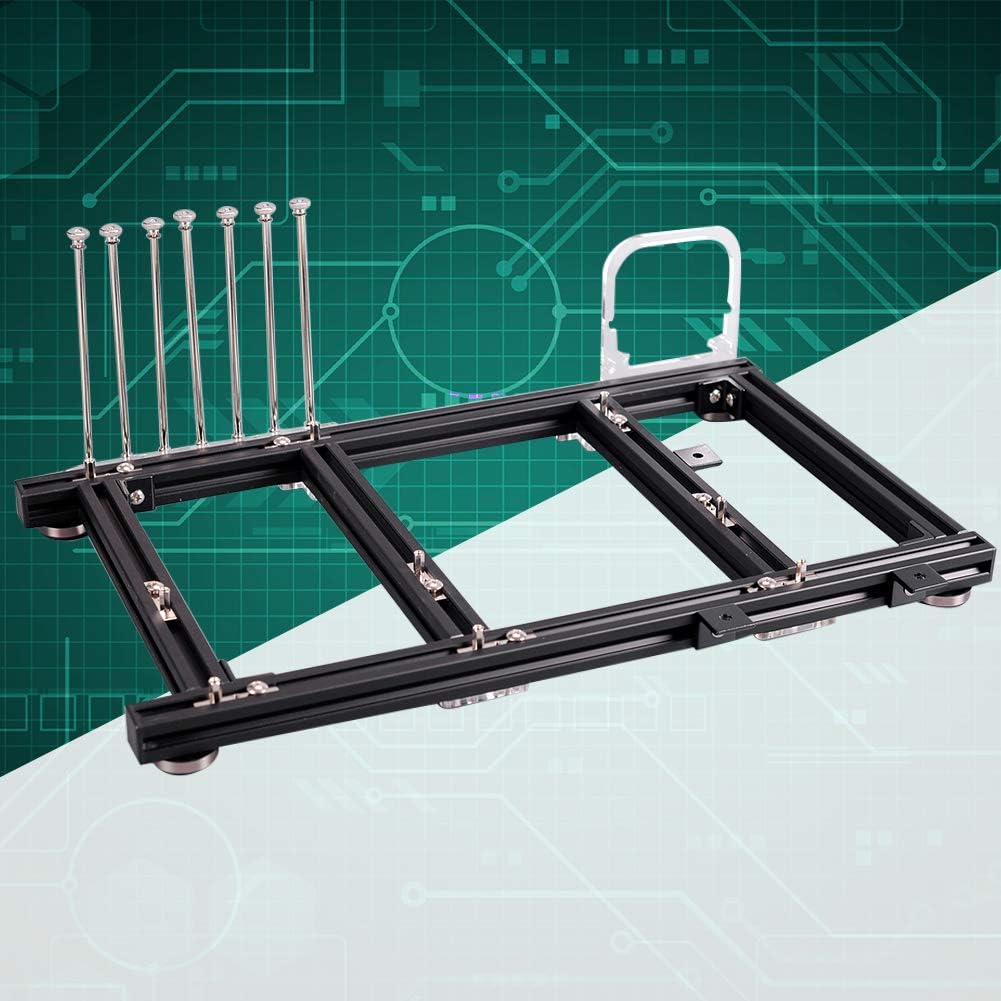 Black Open Frame Aluminum Alloy ATX Computer Case G445