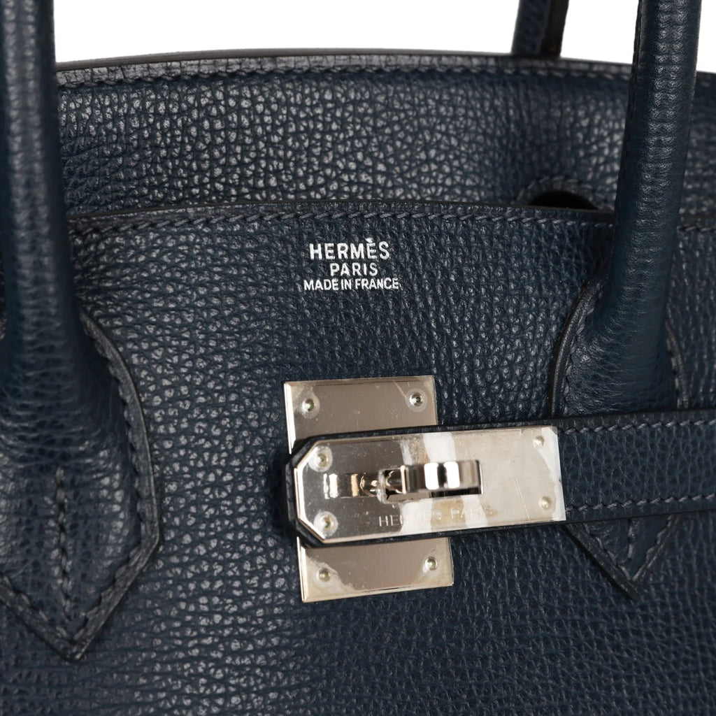 Pre-owned Bleu Indigo 30 Handbag I616129
