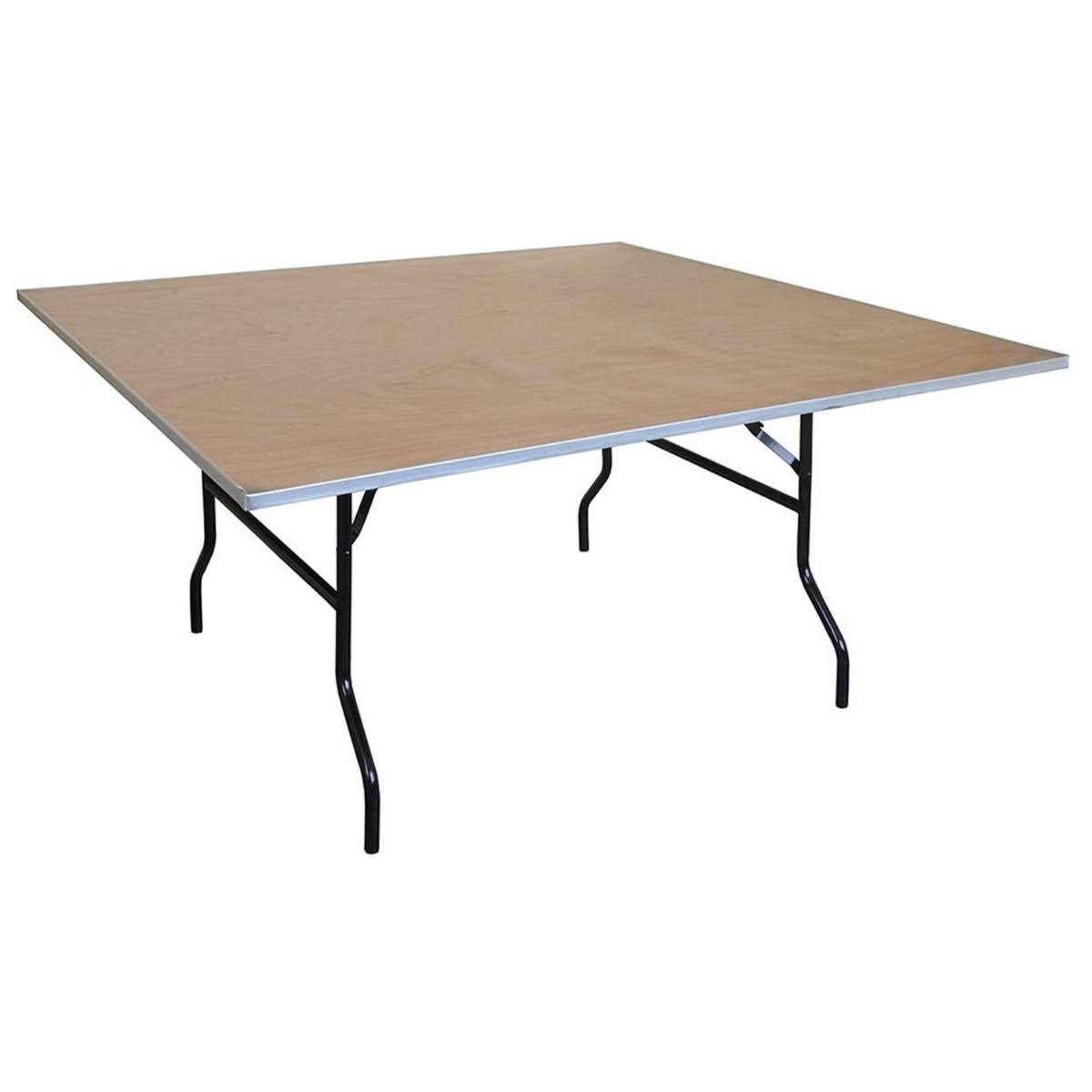 Square Wood Folding Table X139
