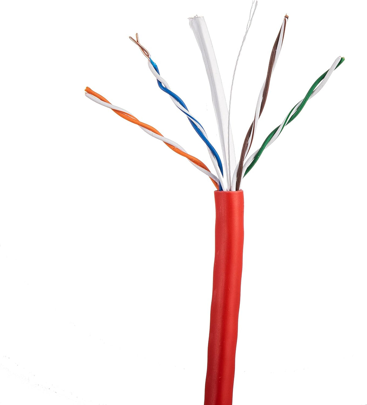 1000ft CAT6 Solid Cable 550Mhz UTP 23AWG Network Wire Bulk Blue L424