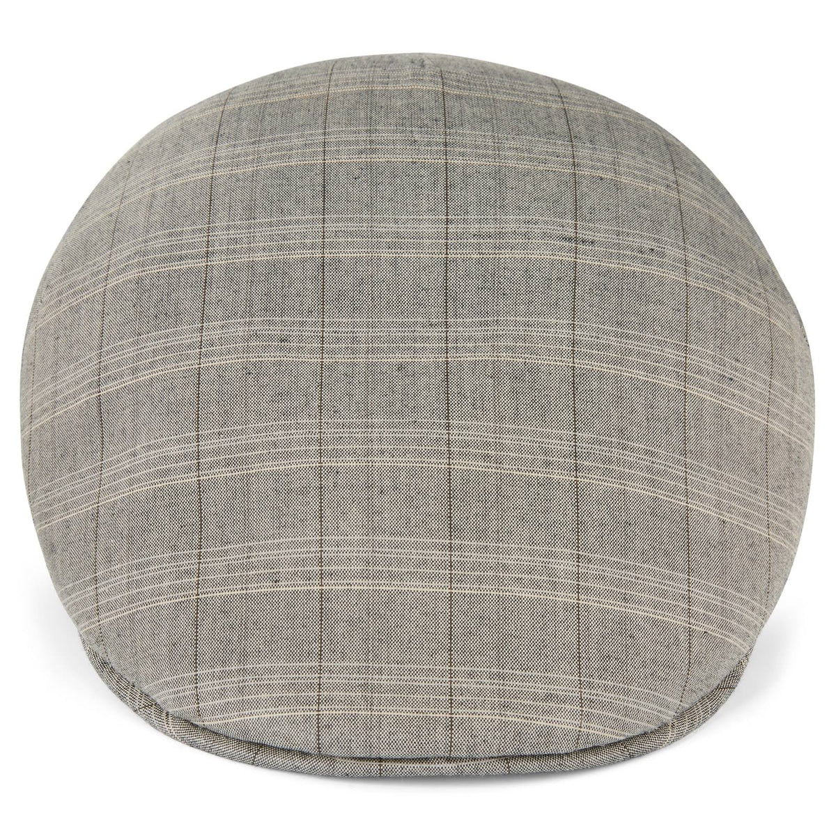 Grey Plaid Flat Cap H70462