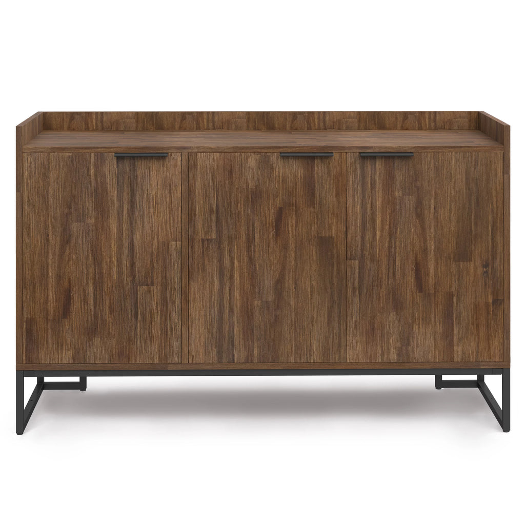 18" Sideboard Buffet in Rustic Natural Aged Brown V101475