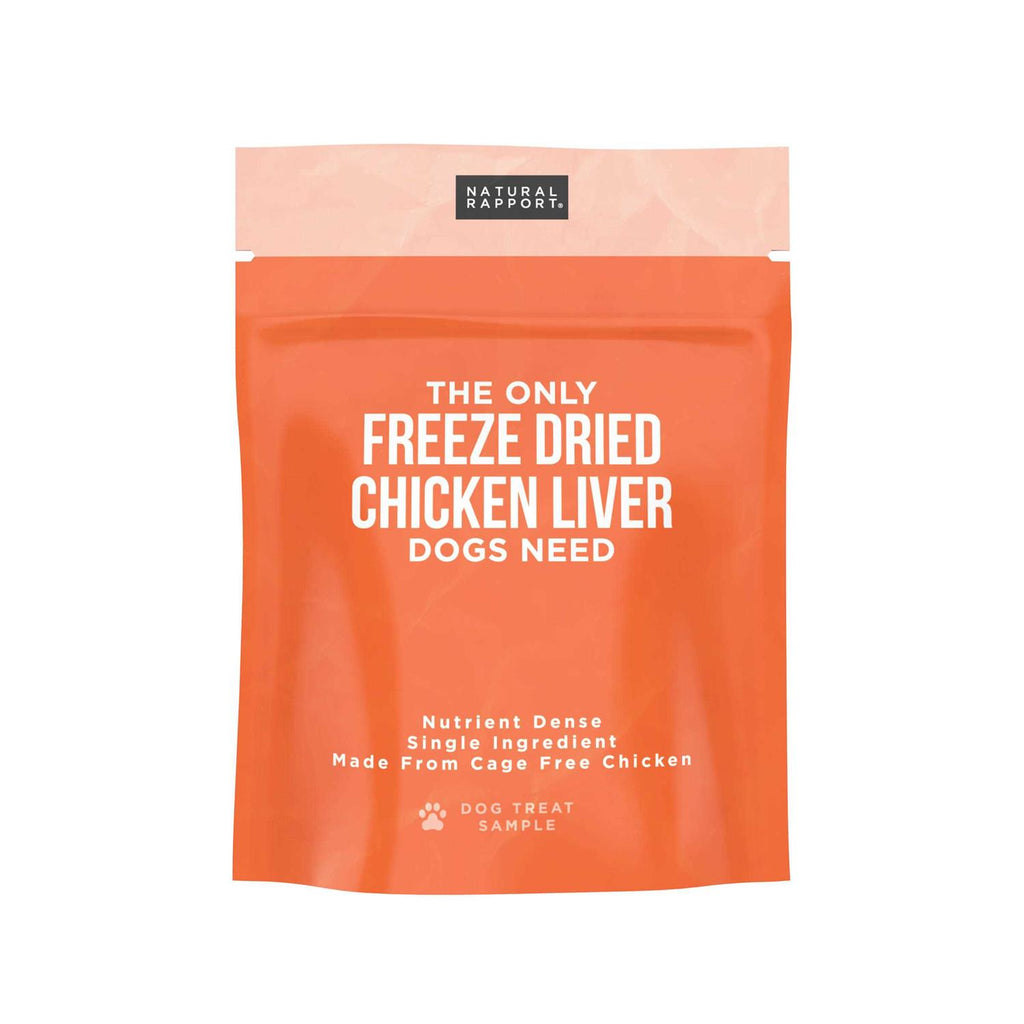 Freeze-Dried Chicken Liver Dog Treats X8247