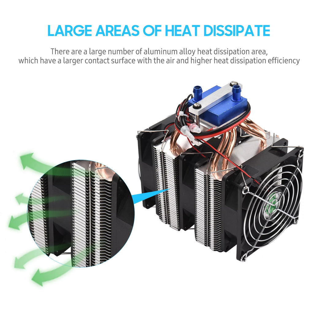120W Semiconductor Refrigeration Aquarium Chiller for 30 Liters O831001