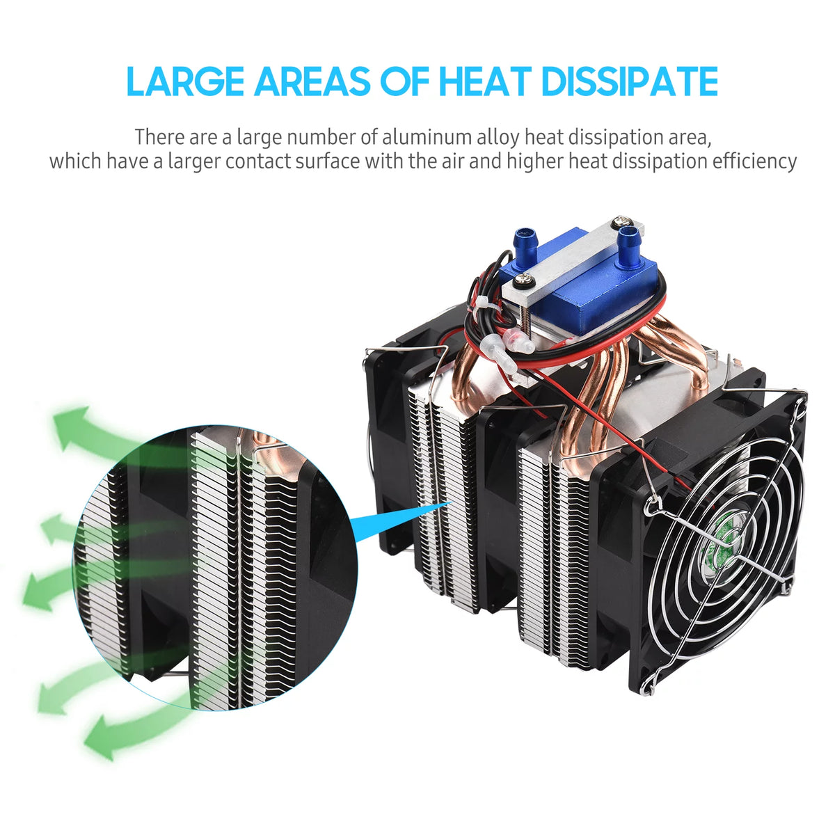 120W Semiconductor Refrigeration Aquarium Chiller for 30 Liters O831001