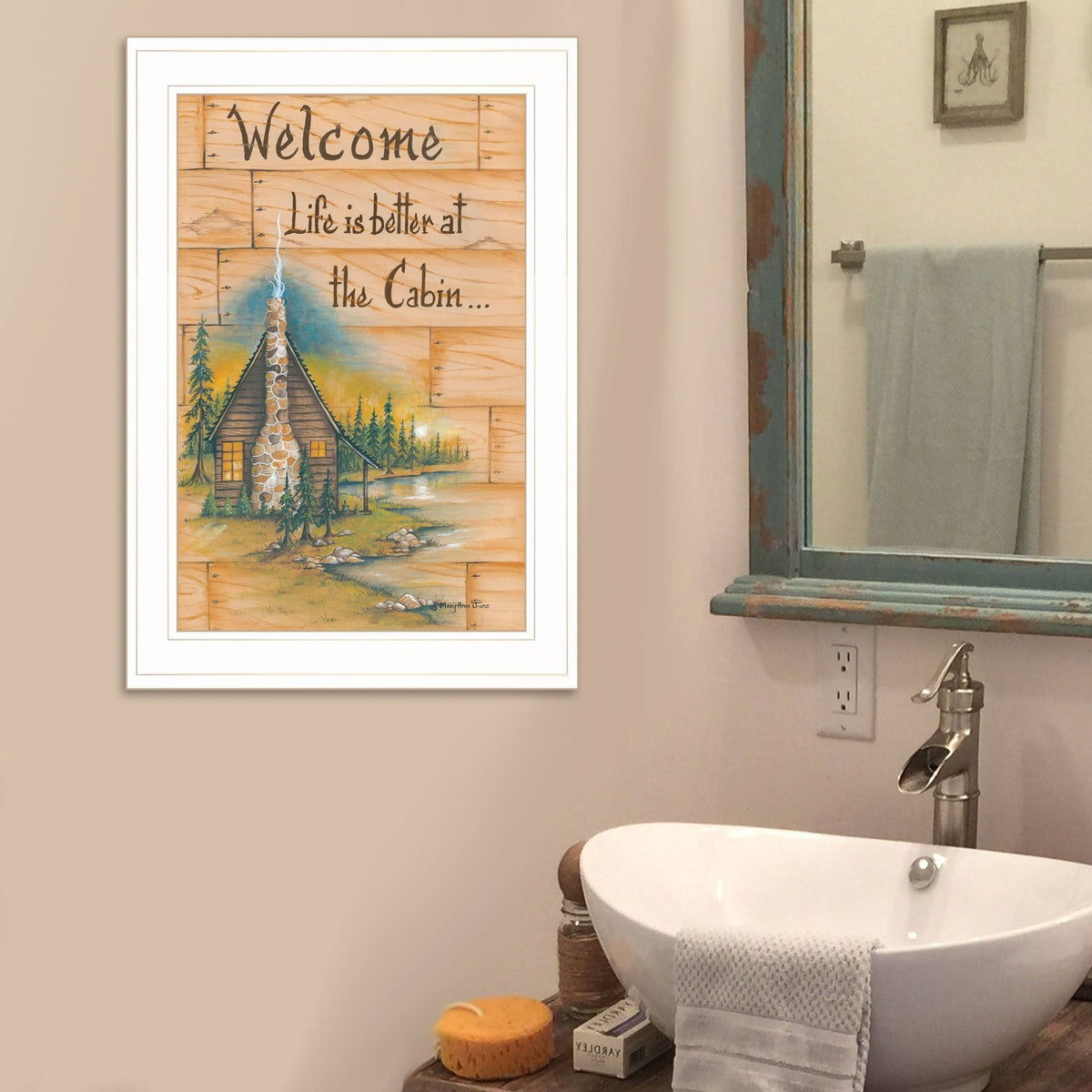 Ready to Hang Framed Print, White Frame V610130