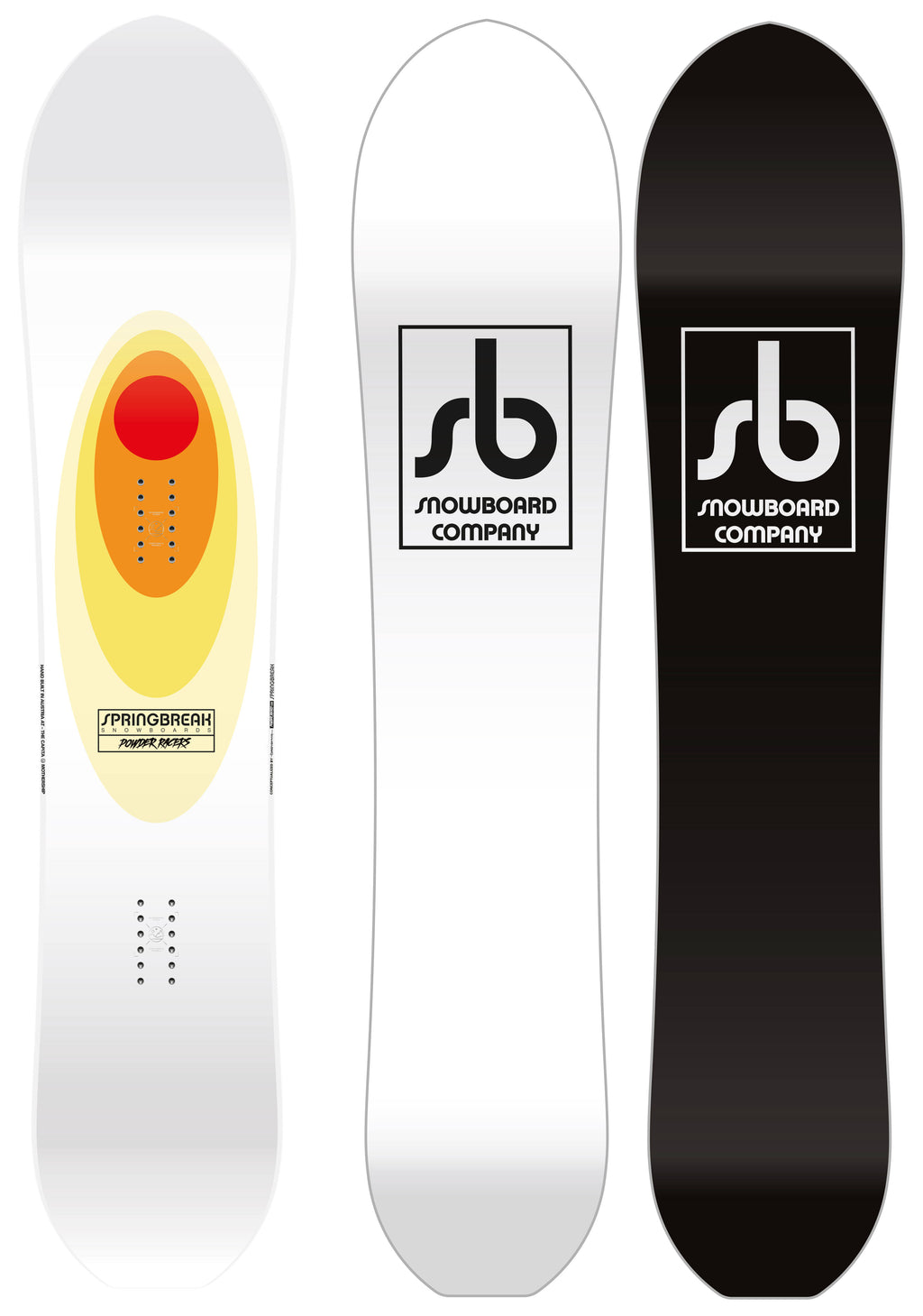 Spring Break Powder Racers Snowboard W4661