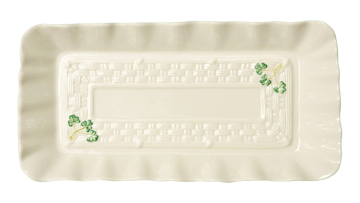 Shamrock Sandwich Tray T42645
