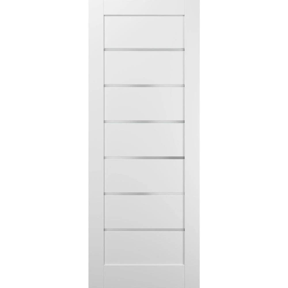 Slab Barn Door Panel 42 x 96 White Silk K804172
