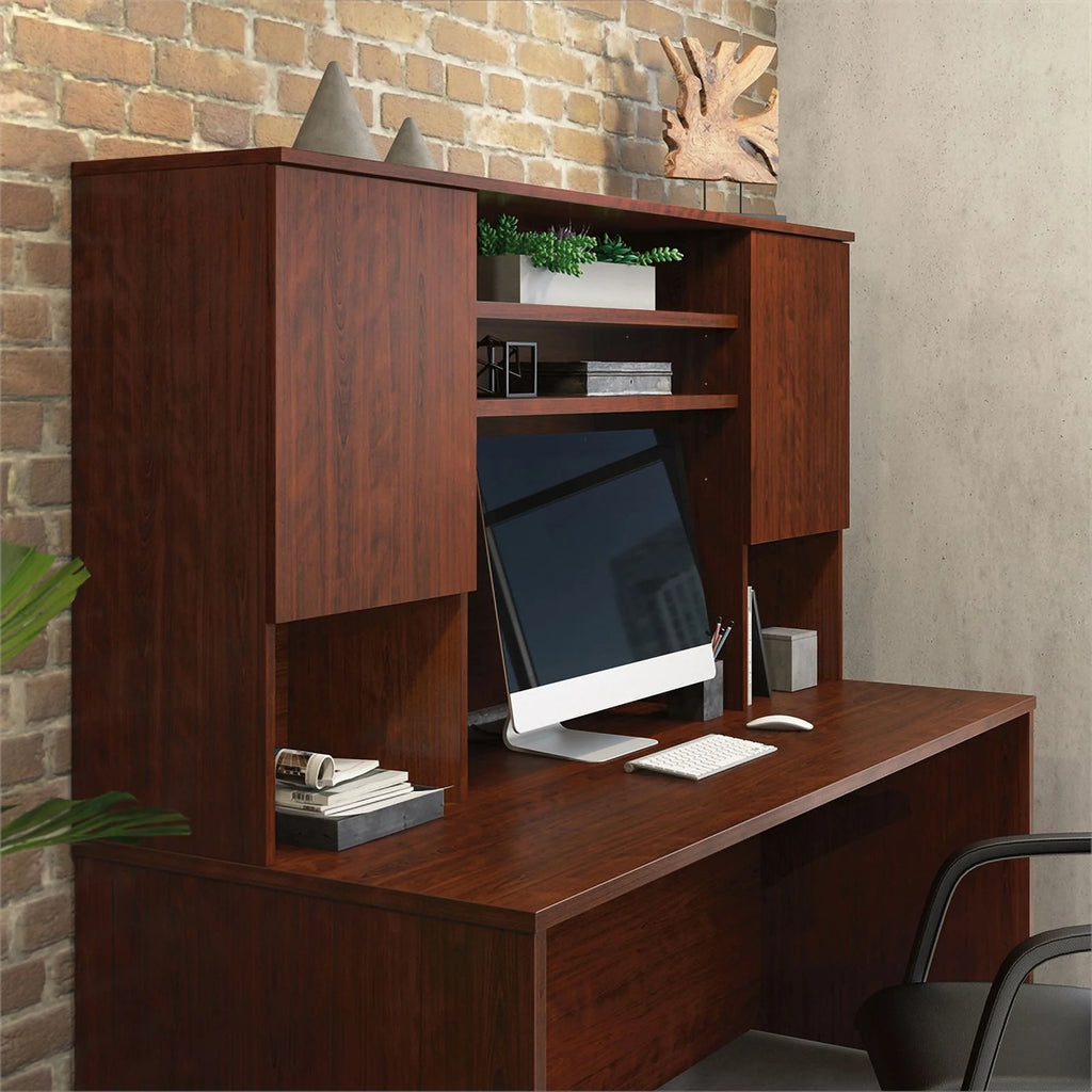72" Engineered Wood Storage Hutch X688571