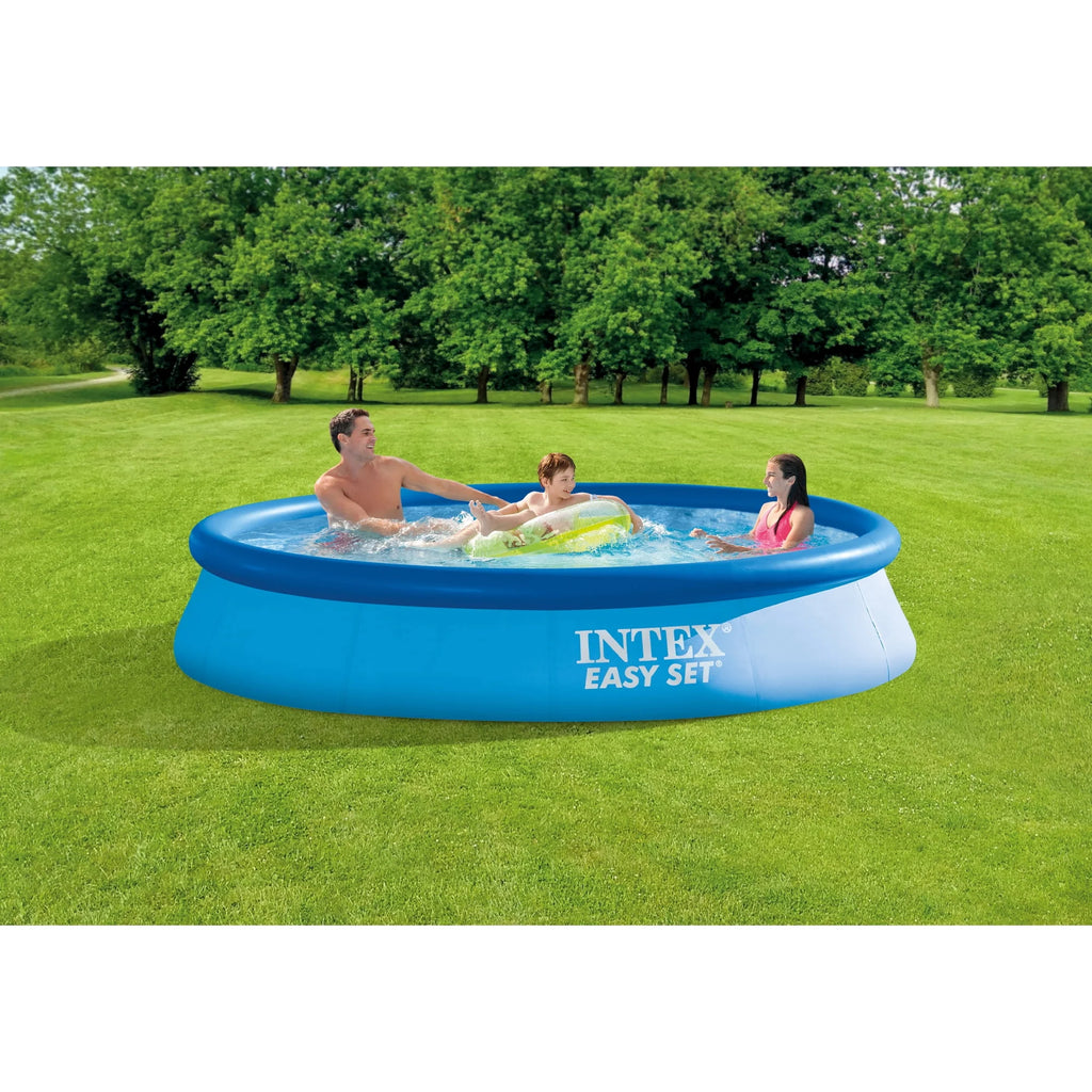 12ft x 30in Inflatable Swimming Pool with Filter Pump C351
