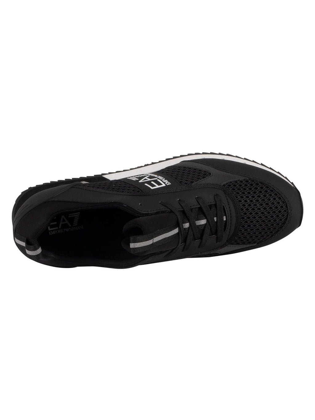 Black Woven Trainers W82857