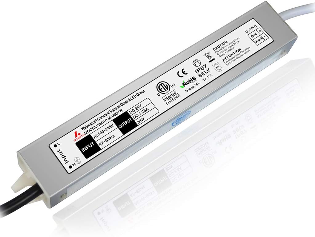 24V 200W LED Driver Transformer, IP67 Waterproof Constant Voltage Power Supply Q7026