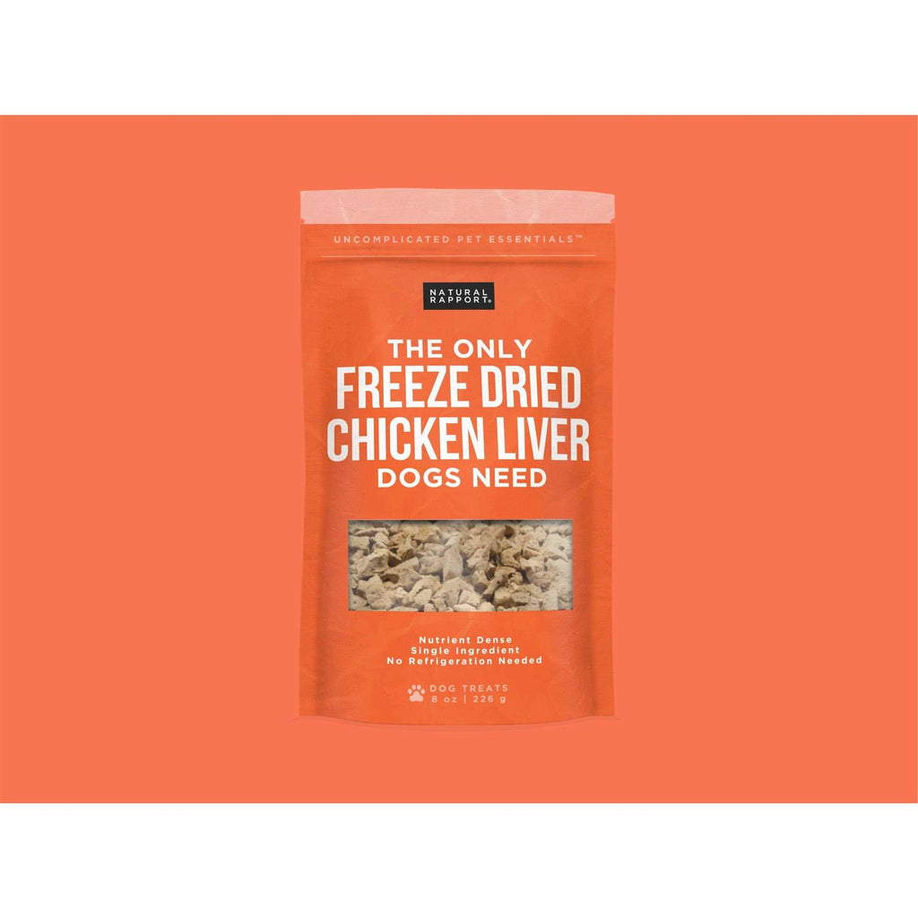 Freeze-Dried Chicken Liver Dog Treats X8247