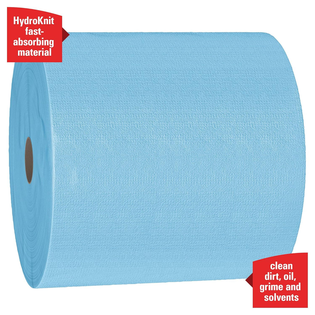 Heavy Duty Cloths Jumbo Roll, Blue, 475 Sheets / Roll C715