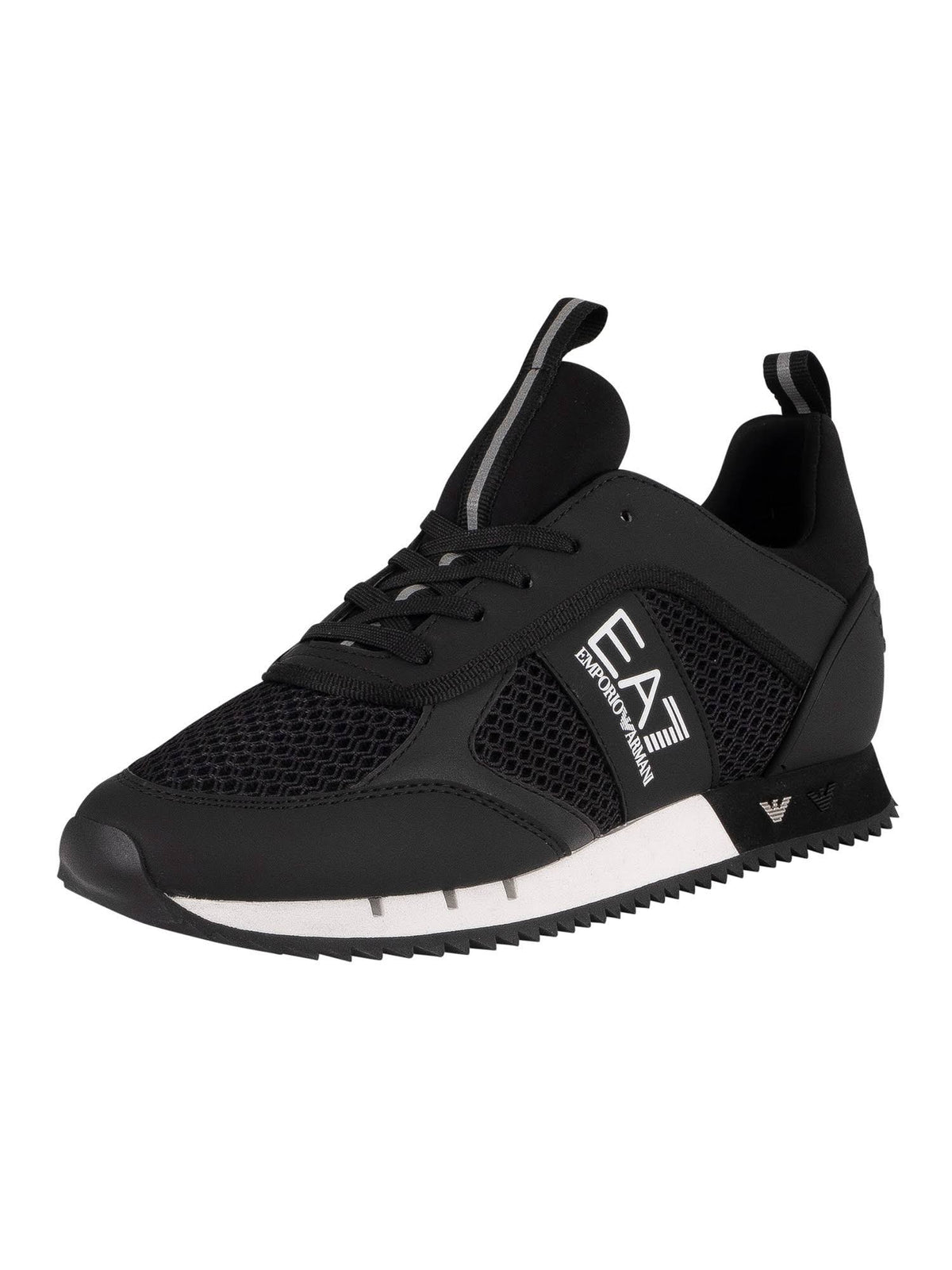 Black Woven Trainers W82857