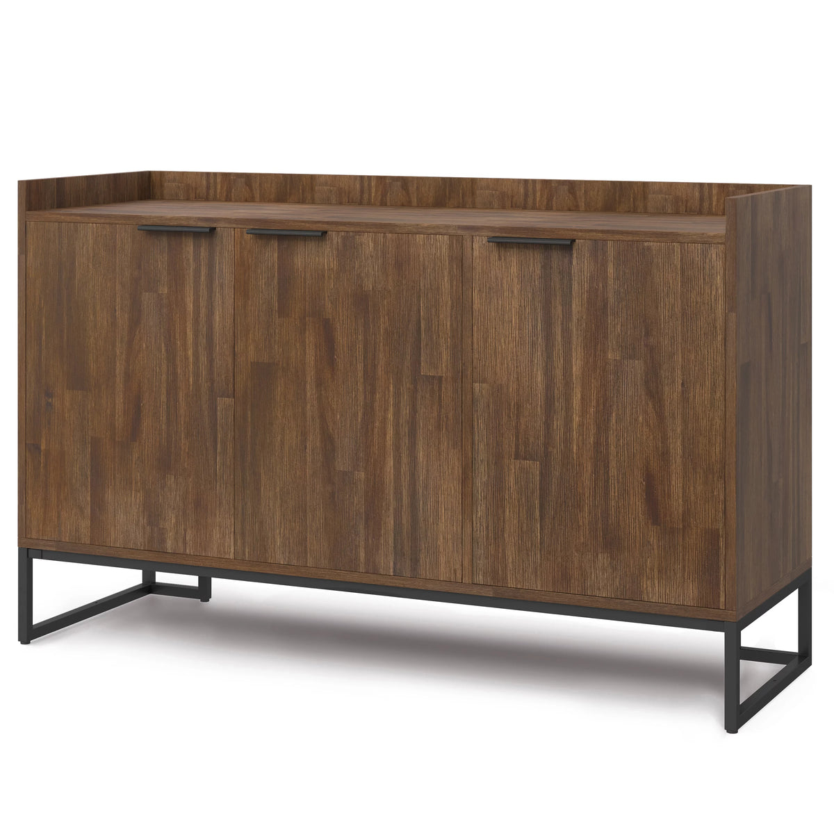18" Sideboard Buffet in Rustic Natural Aged Brown V101475