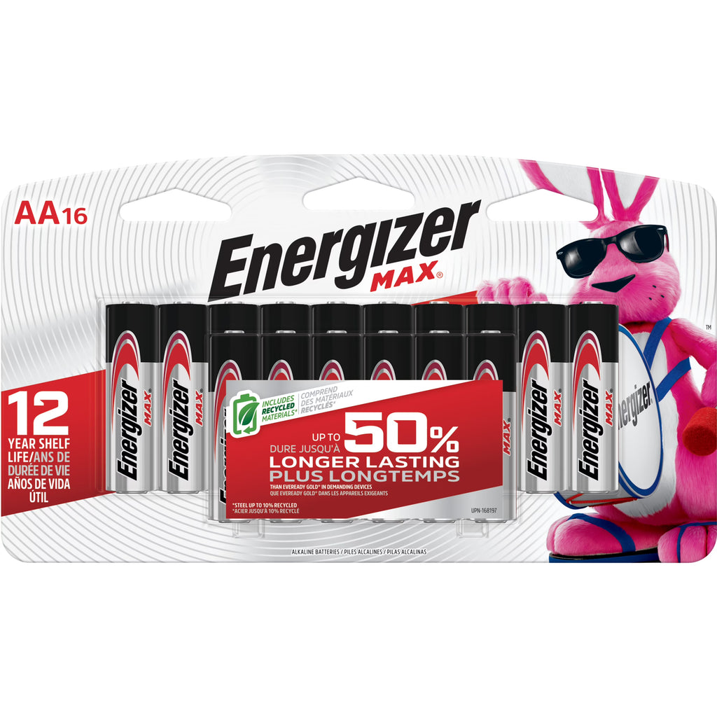 AA Alkaline Batteries (16 Pack) X1208