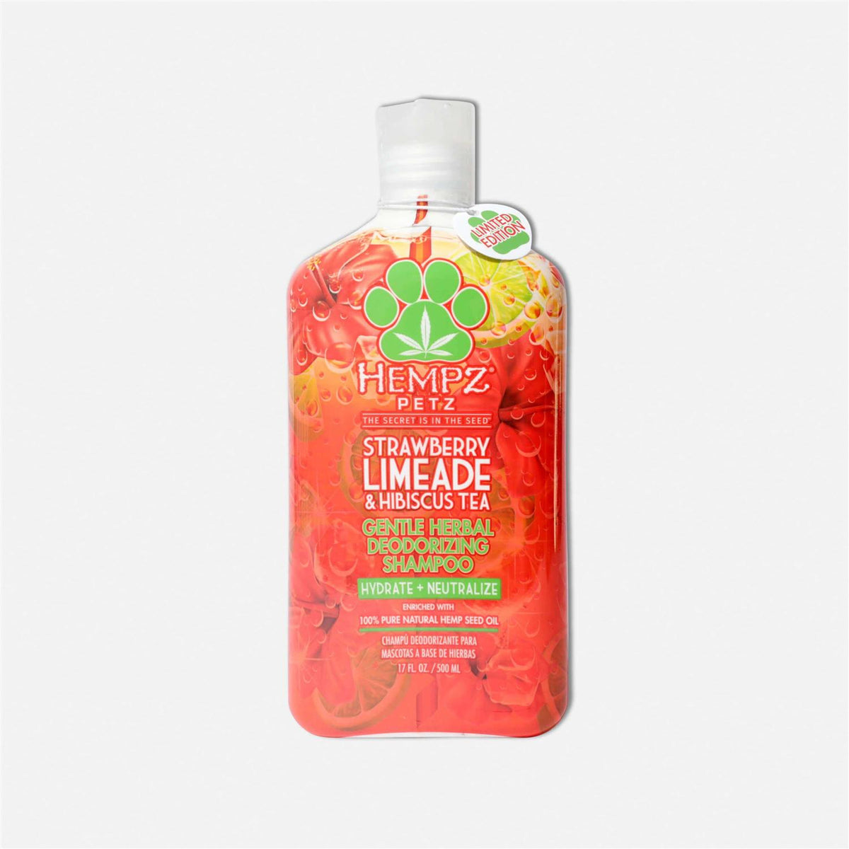 Strawberry Limeade & Hibiscus Deodorizing Pet Shampoo O718350