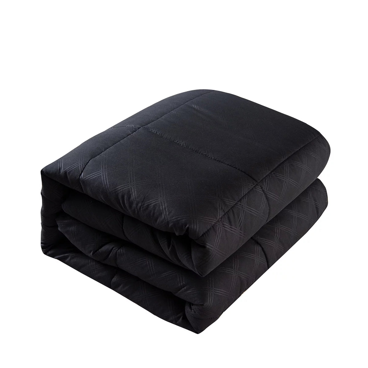 10 Piece Black King Bed in a Bag Comforter Set S2922