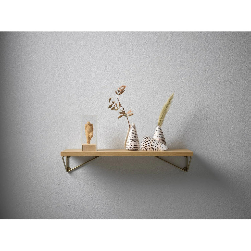 Oak Shelf with Brackets Z8037