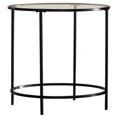 Black End Table L18617