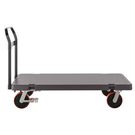 Heavy Duty Plastic Platform Truck W9743