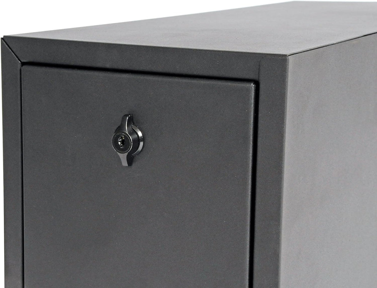 Steel Wheel Well Tool Box with Drawers V686