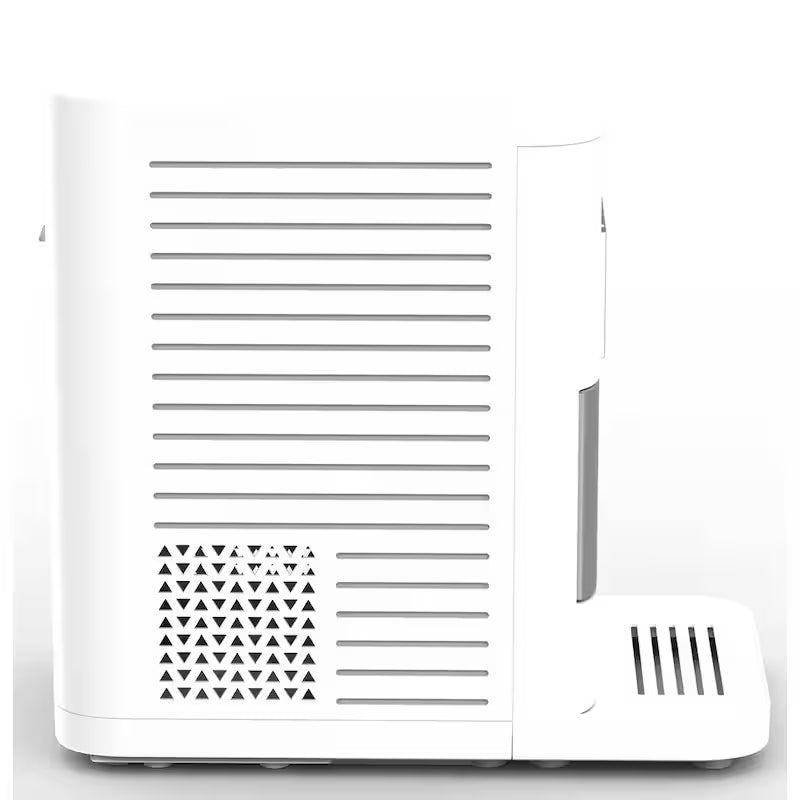 White Portable Round Ice Maker S312855