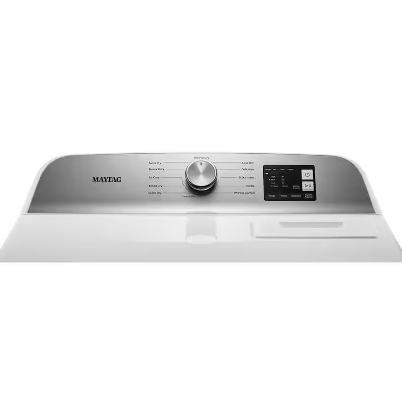 White Electric Vented Dryer with Moisture Sensing Y178