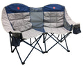Gray Oversized Quad Folding Double Camp Chair T5479