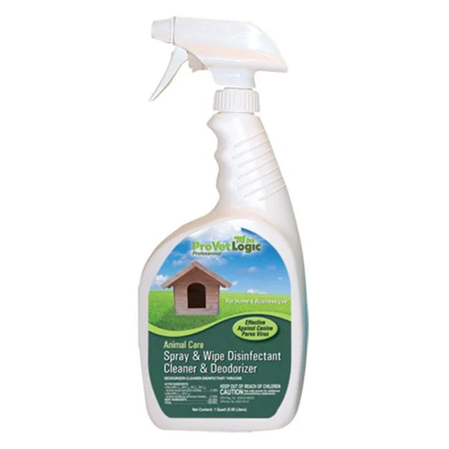 Spray & Wipe Ready-To-Use Cleaner Disinfectant & Deodorizer Pack 12- 32 Oz. Spray Bottles W4880