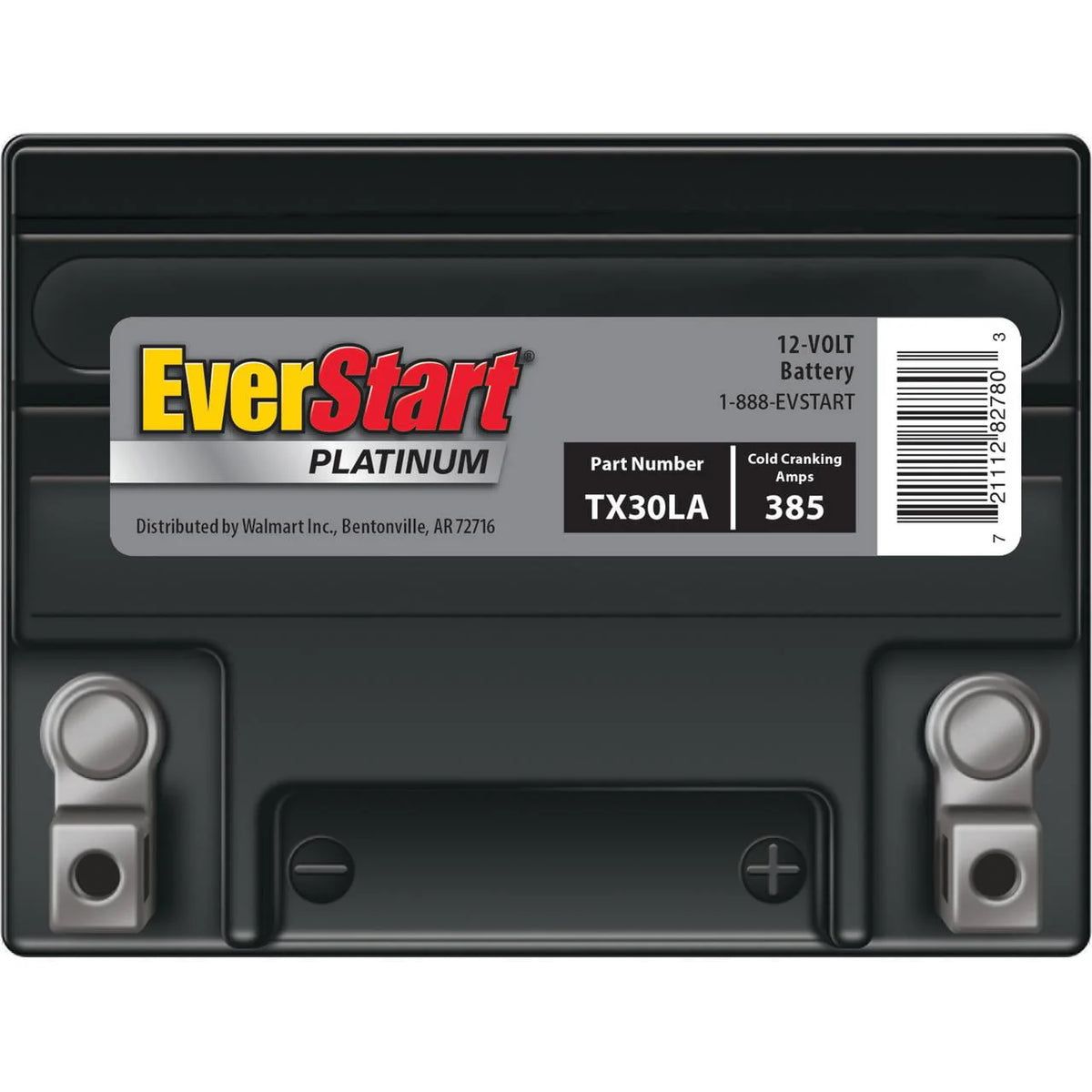 AGM PowerSport Battery Group Size TX30LA 12Volt 385 CCA V4882
