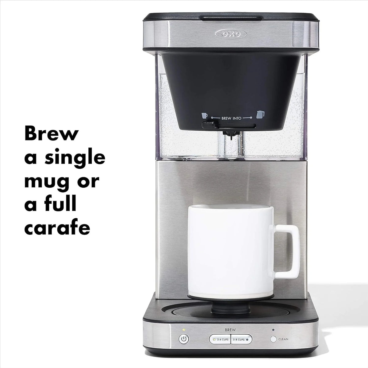 8 Cup Stainless Steel Coffee Maker Y170