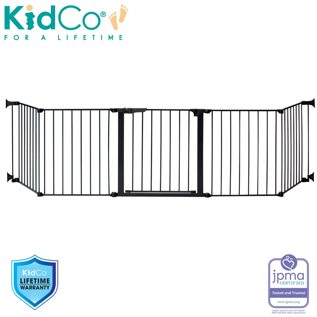 Black Auto Close Baby Gate T764