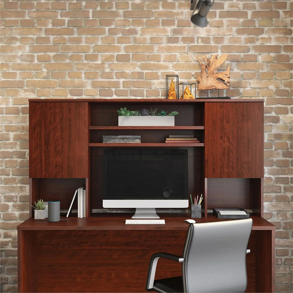 72" Engineered Wood Storage Hutch X688571
