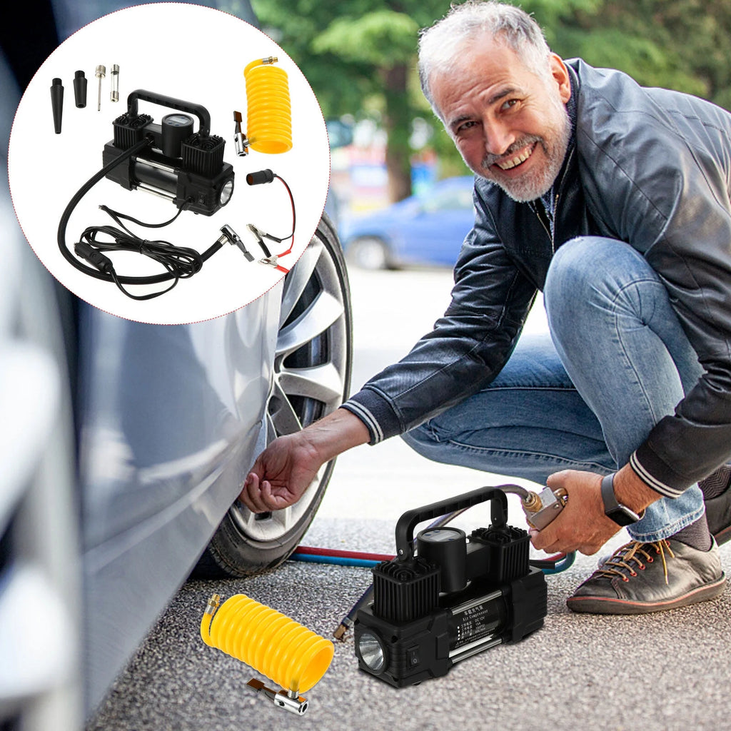 Portable Vehicle-mounted Tire Inflator Pump B81278