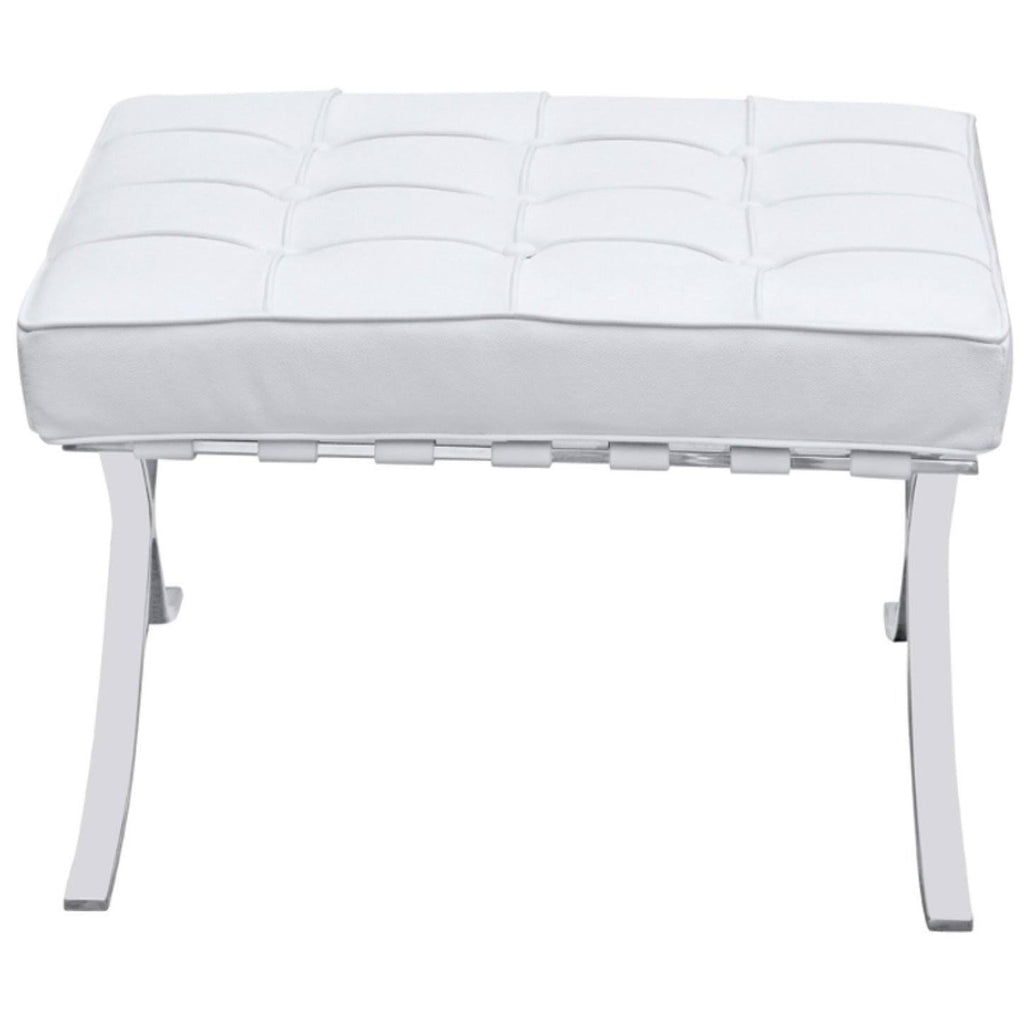 White Pavilion Ottoman T7728