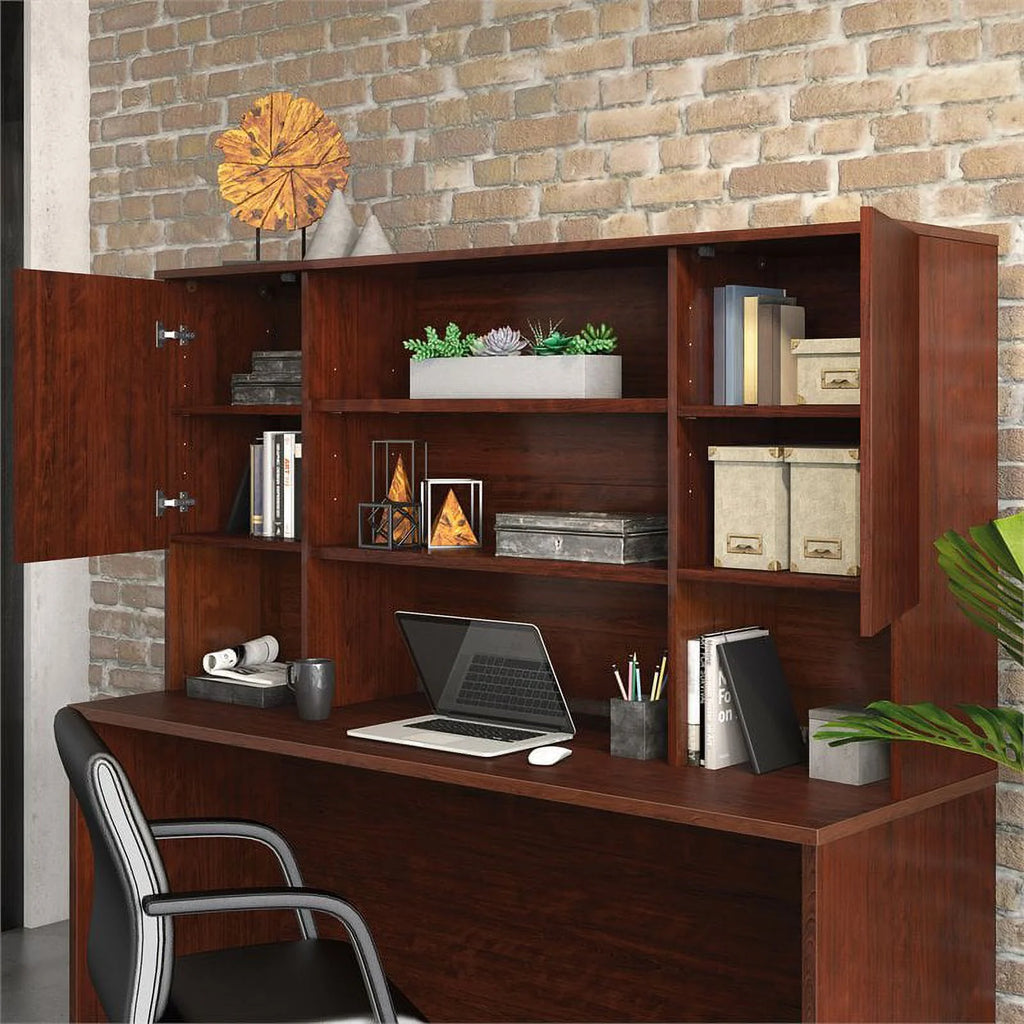 72" Engineered Wood Storage Hutch X688571