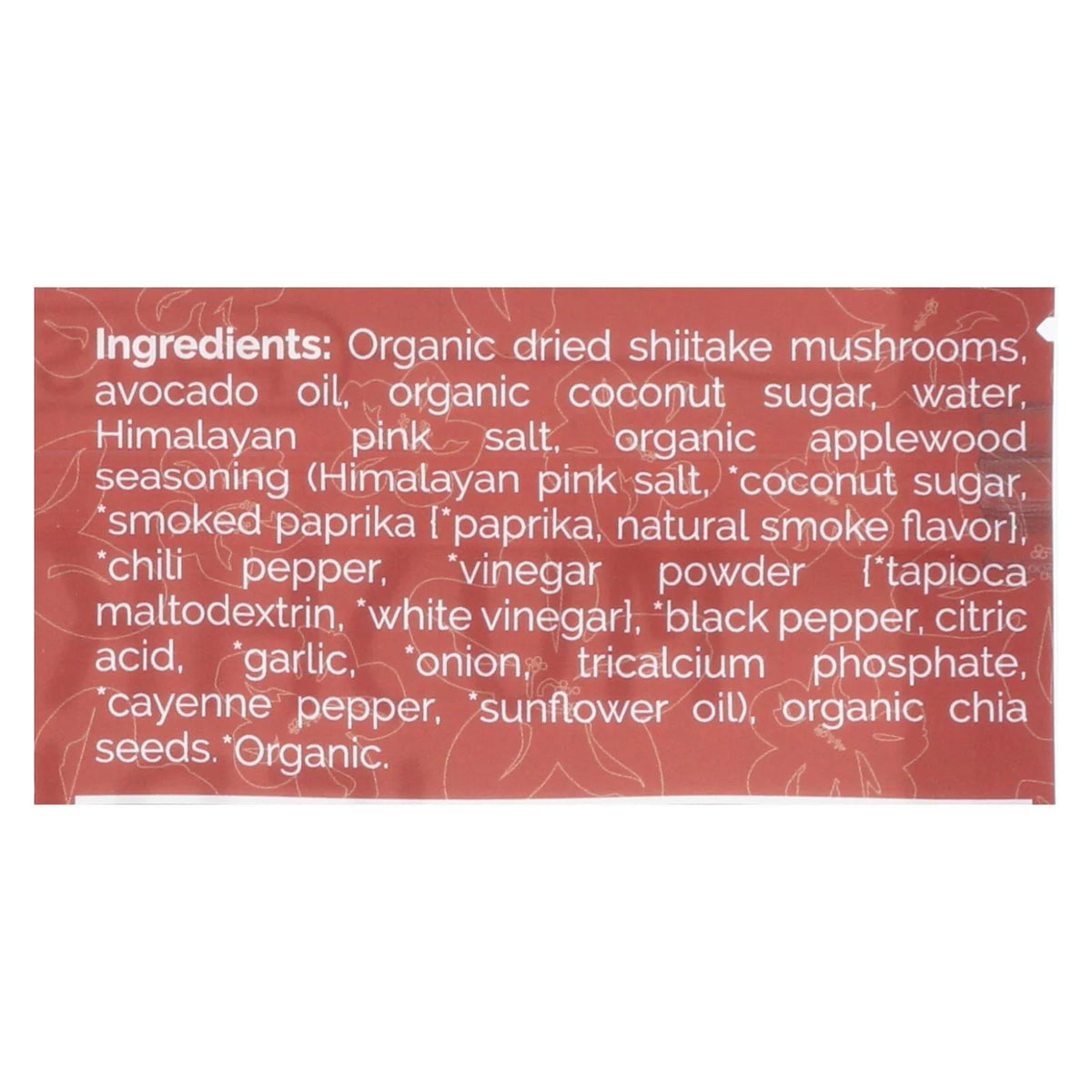 Mushroom Jerky Applewood BBQ 2.2 OZ Case of 6 E215