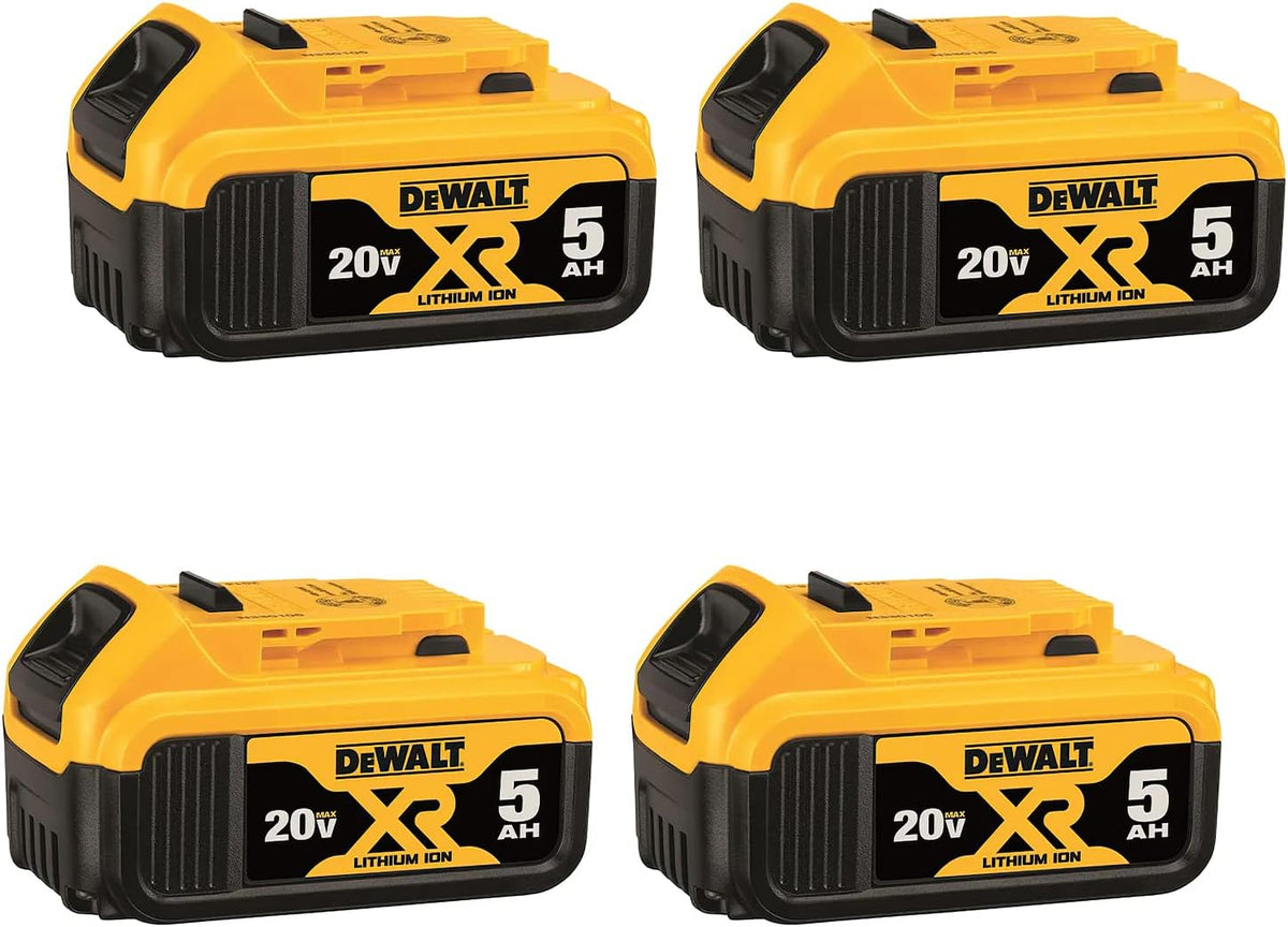 20V MAX 5.0Ah Lithium Ion Battery, 4-Pack Q638647