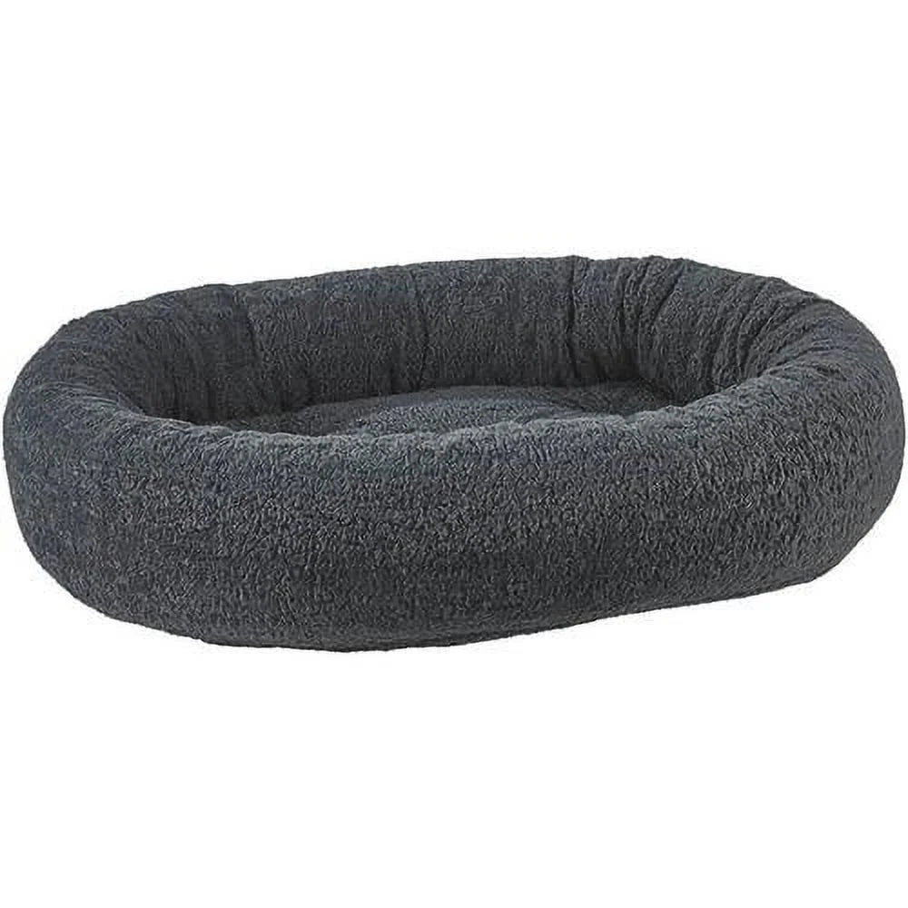 Grey Sheepskin Medium Donut Bed B61156